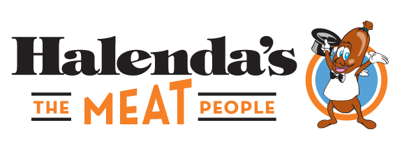 Halenda's the Meat People Logo