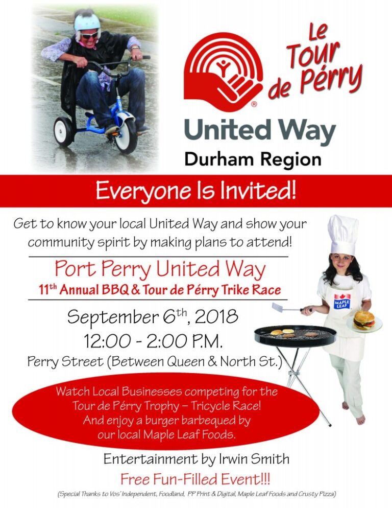 United Way Tour de Perry 2018 United Way Durham Region